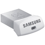 SAMSUNG 64GB USB 3.0 FIT Flash Drive - Ultra-Compact with 130MB/s Speed - Top-Down View