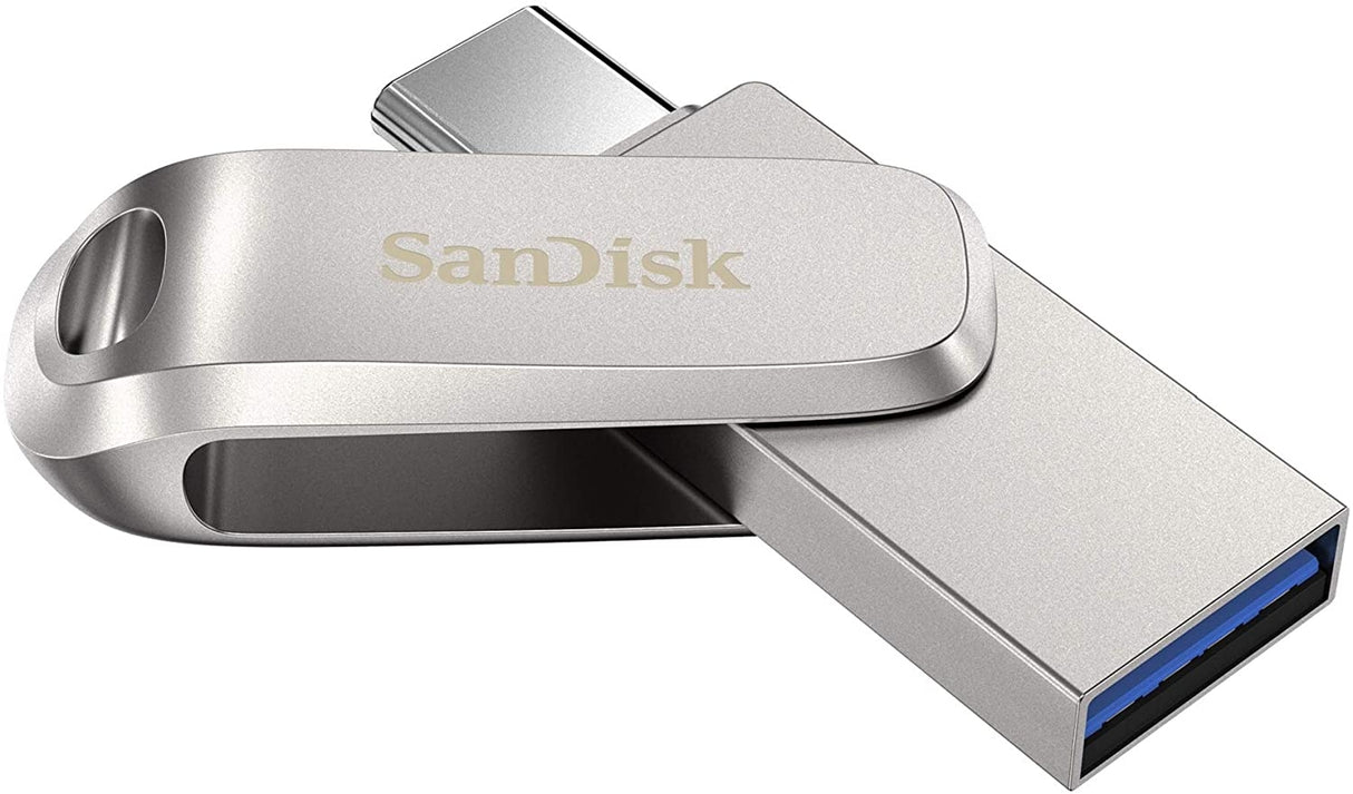 SanDisk Ultra Dual Drive Luxe 128GB USB 3.1 Type-C Flash Drive (150MB/s)