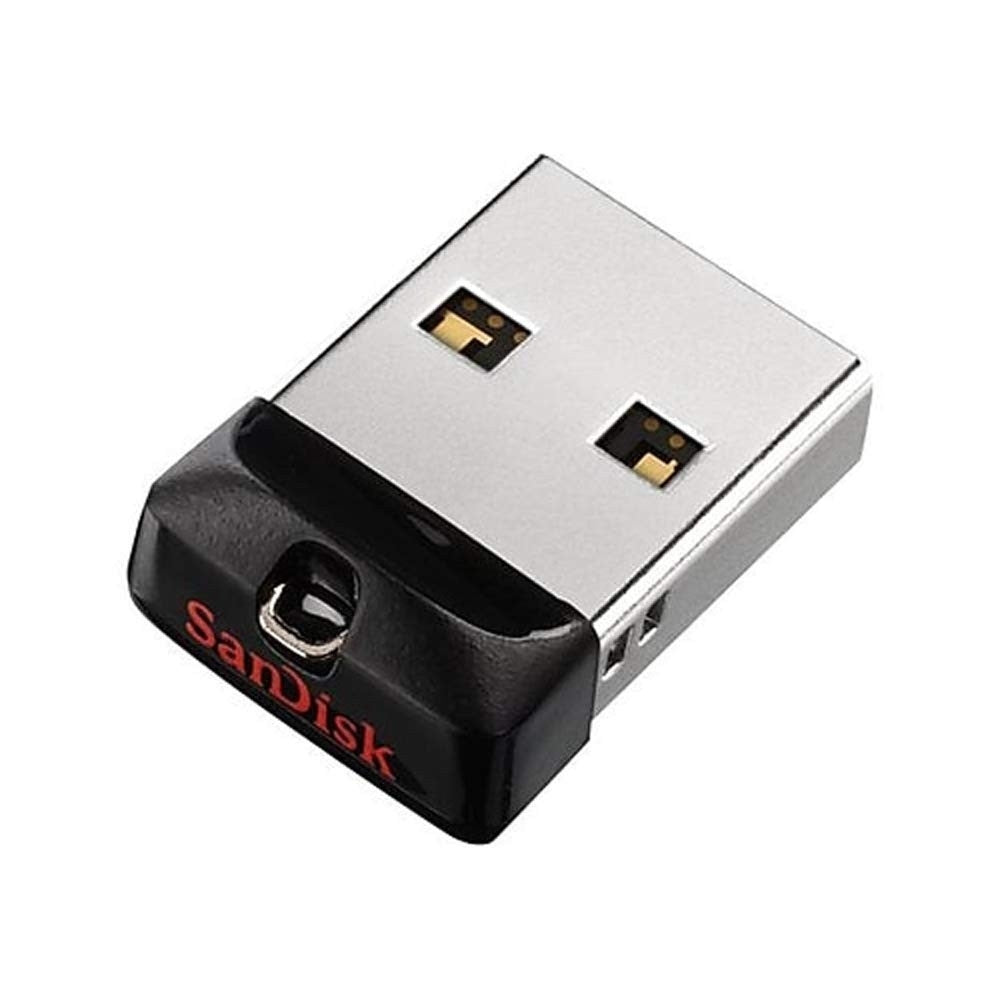 SanDisk Cruzer Fit CZ33 64GB Compact USB Drive