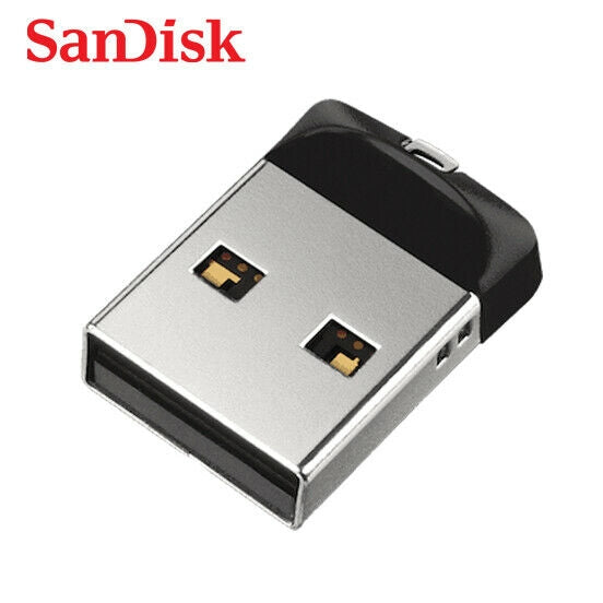 SanDisk Cruzer Fit CZ33 64GB Compact USB Drive