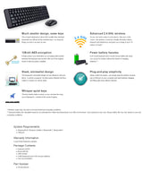 Logitech MK220 Slim Wireless Keyboard and Mouse Combo (920-003235)