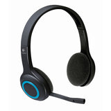 Logitech H600 Wireless USB Headset with Noise-Canceling Microphone and Foldable Design