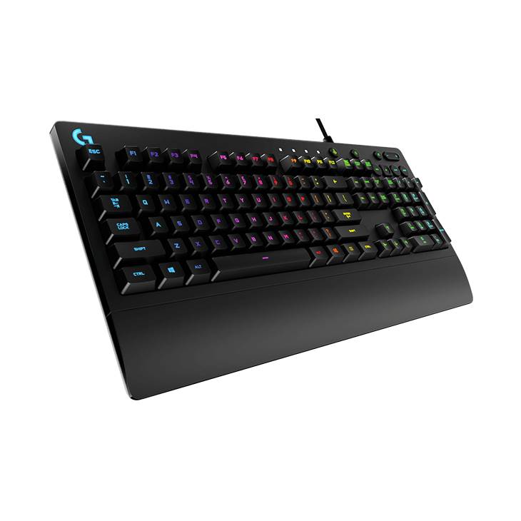 Logitech G213 Prodigy RGB Gaming Keyboard with Mech-Dome Keys and Media Controls