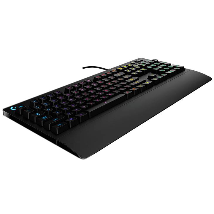 Logitech G213 Prodigy RGB Gaming Keyboard with Mech-Dome Keys and Media Controls