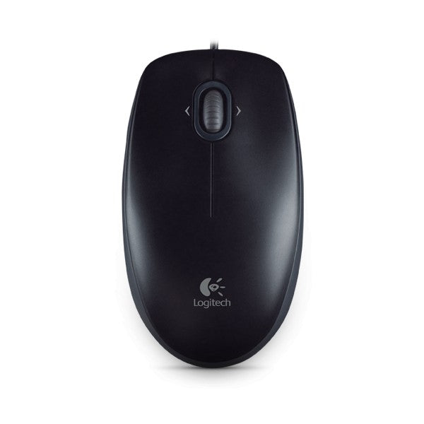 Logitech M100R Wired USB Mouse - Ergonomic Design for Windows and Mac