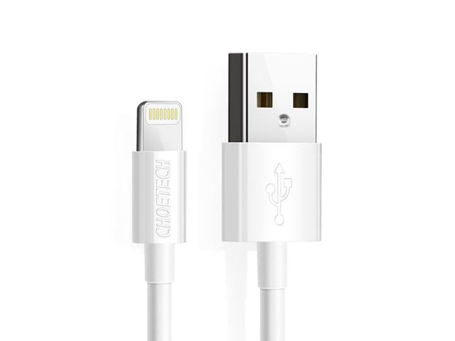 Choetech 1.2M MFI Certified Lightning Cable for iPhone - White