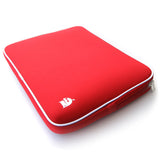 Vibrant Red Molded Laptop Sleeve for 12-14 Inch Devices