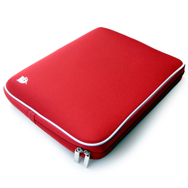 Vibrant Red Molded Laptop Sleeve for 12-14 Inch Devices