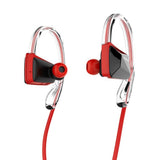 Simplecom HS200 NFC Bluetooth Sports Neckband Earbuds in Red