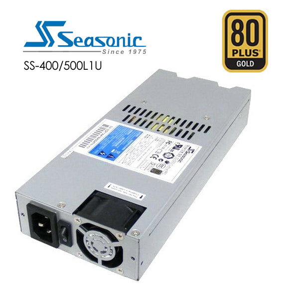 SeaSonic 400W Active PFC F3 Low-Profile Power Supply (SS-400L1U)