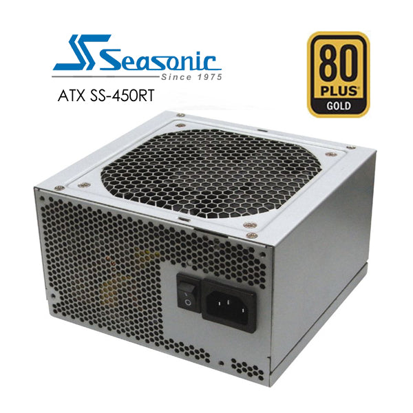 Seasonic 450W ATX12V Gold Certified Switch Mode Power Supply with Active PFC