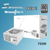 Seasonic Platinum 750W Snow Silent Modular Power Supply (SS-750XP2S)