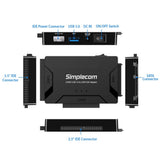 Simplecom SA492 USB 3.0 Multi-Interface SATA and IDE Adapter with Power Supply