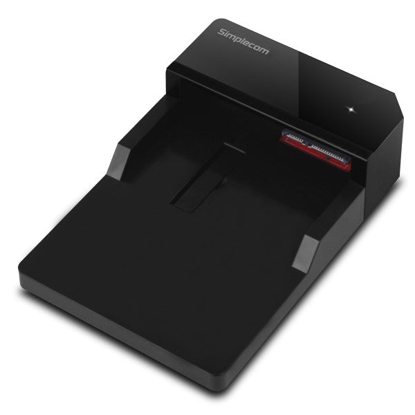 Simplecom SD323 USB 3.0 Horizontal SATA Hard Drive Dock for 2.5" and 3.5" HDDs - Black