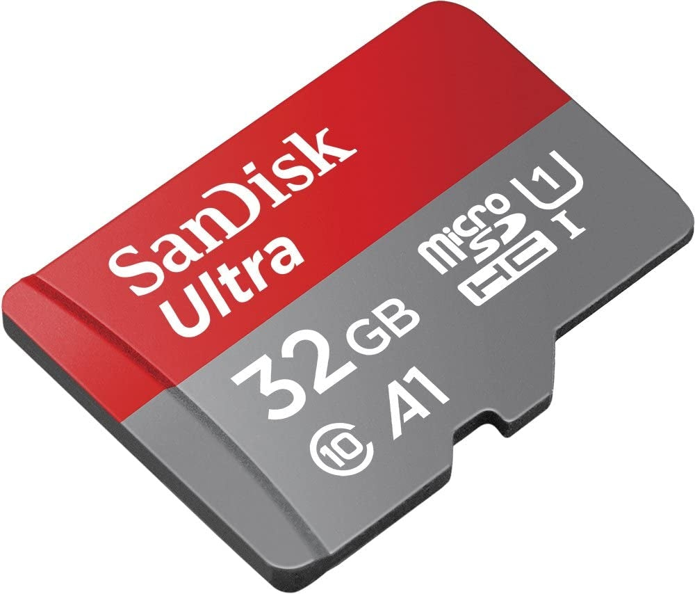 SanDisk Ultra 32GB Micro SDHC UHS-I Card - 120MB/s, A1 Rated, Class 10, No Adapter