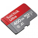 SanDisk Ultra 400GB Micro SDXC UHS-I Memory Card - A1, 120MB/s, No Adapter