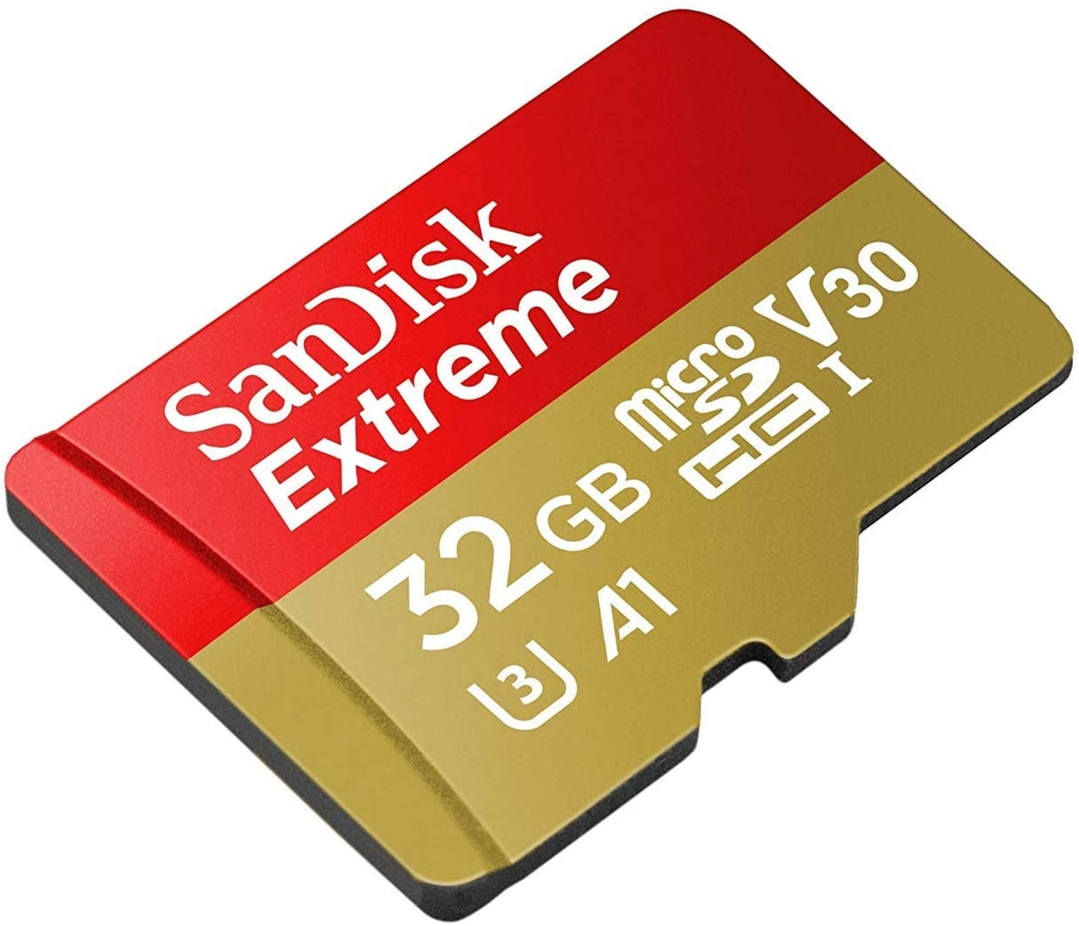 SanDisk 32GB Extreme A1 V30 Micro SDHC Card - UHS-I/U3, 100MB/s, No Adapter Included