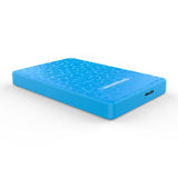 Simplecom SE101 Portable 2.5'' SATA to USB 3.0 HDD/SSD Enclosure in Ocean Blue