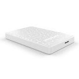 Simplecom SE101 Ultra-Compact Tool-Free 2.5'' SATA to USB 3.0 HDD/SSD Enclosure - White