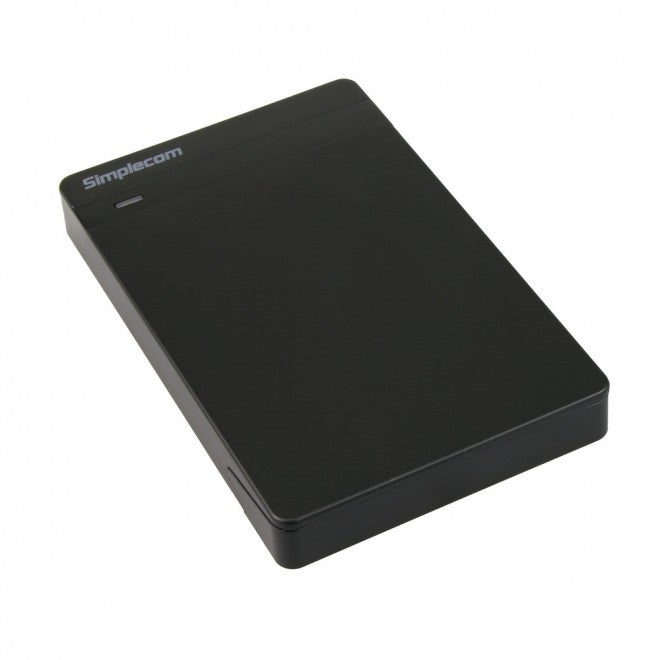 Tool-Free Simplecom SE203 2.5" SATA to USB 3.0 Hard Drive Enclosure in Black