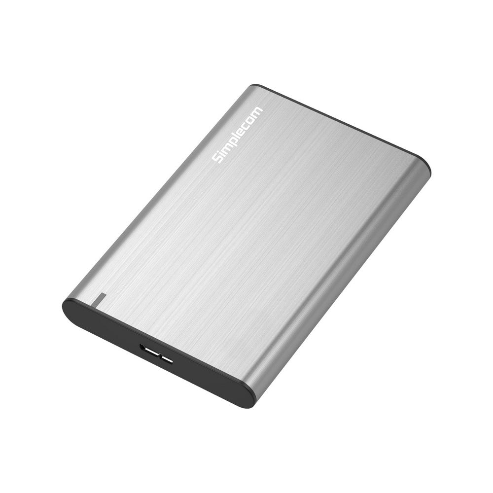 Stylish Aluminium USB 3.0 2.5'' SATA HDD/SSD Enclosure - SE211 Silver