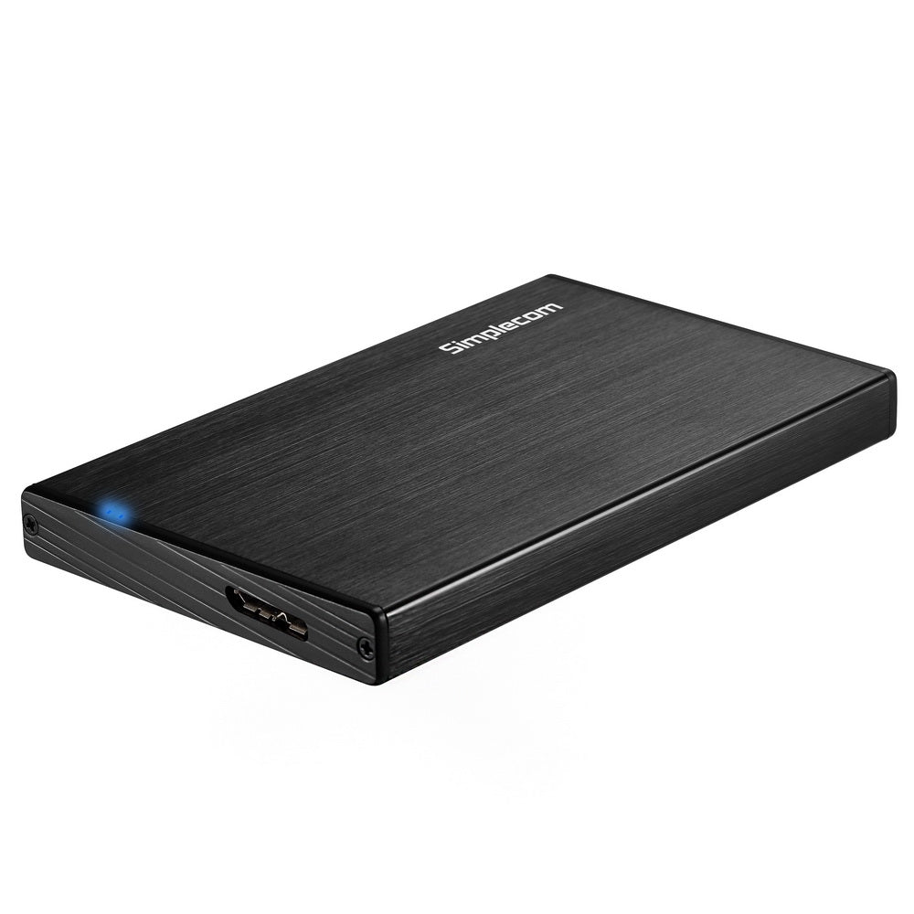 Ultra-Slim Aluminium 2.5'' SATA to USB 3.0 Hard Drive Enclosure by Simplecom