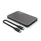 Simplecom SE219 Tool-Free 2.5'' SATA HDD/SSD Aluminium Enclosure with USB 3.1 Type-C Connectivity - Black