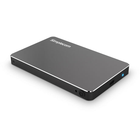 Simplecom SE219 Tool-Free 2.5'' SATA HDD/SSD Aluminium Enclosure with USB 3.1 Type-C Connectivity - Black