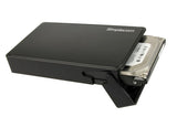 Simplecom SE325 Tool-Free 3.5" SATA to USB 3.0 Hard Drive Enclosure - High-Speed Black Design