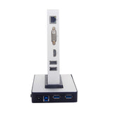 Winstars USB3.0 Dual Monitor Docking Station with HDD Docking Base