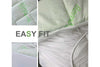 Luxton Double Size Bamboo Mattress Topper 800GSM