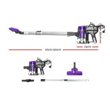 Devanti 450W Purple Corded Handheld Stick Vacuum Cleaner