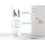 Dyson Vacuum Cleaner Freestanding Stand Rack for V6, V7, V8, V10, V11 - Space-Saving Silver Holder