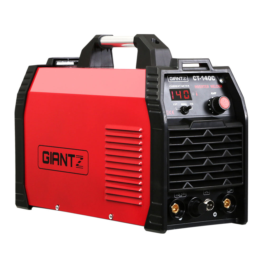 Giantz 140Amp 3-in-1 IGBT Inverter Welding Machine with Plasma Cutting Capability