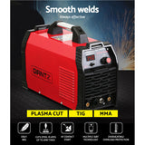 Giantz 140Amp 3-in-1 IGBT Inverter Welding Machine with Plasma Cutting Capability - Top-Down View