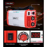 Giantz 280A Portable IGBT DC Inverter MMA Arc Welder with Advanced Cooling System - Top-Down View