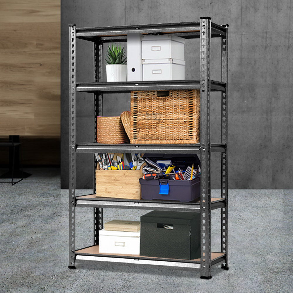 Heavy-Duty 1.5M Metal Steel Storage Shelving Unit for Garage and Warehouse