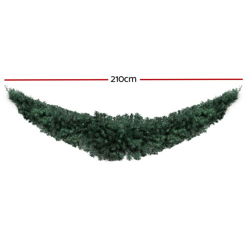 Jingle Jollys 2.1M Christmas Garland for Festive Home Decor