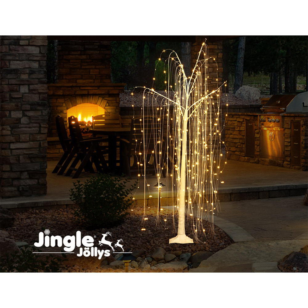 Enchanting 1.8M LED Willow Tree with Warm White Lights for Christmas