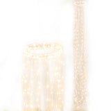 Captivating 3M LED Waterfall Fairy Lights with 480 Warm White Bulbs for Festive Celebrations