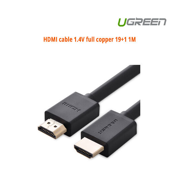 UGREEN 1.4V Premium Full Copper 19+1 HDMI Cable - 1 Meter (10106)