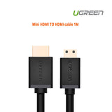 UGREEN 1M Mini HDMI to HDMI Cable with Ethernet (Model 10195)