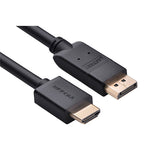 UGREEN 1M DisplayPort to HDMI Male Cable - Black (10238)