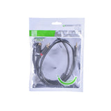 UGREEN 3.5mm Stereo to Dual RCA Male Cable - 2M (Model 10510)