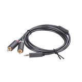 UGREEN 3.5mm Stereo to Dual RCA Male Cable - 2M (Model 10510)