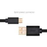 UGREEN 1M Gold-Plated Micro USB to USB A Cable - White (10848)