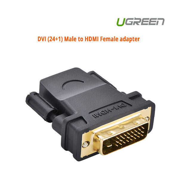 UGREEN DVI to HDMI Female Adapter (Model 20124)