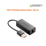 UGREEN USB 2.0 Ethernet Network Adapter - 10/100 Mbps (Model 20254)