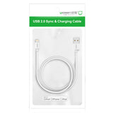 UGREEN MFI Certified Lightning to USB A Cable - 1 Meter (20728)