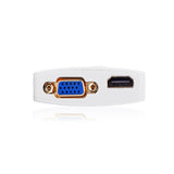 UGreen Dual Mini DisplayPort to HDMI & VGA Converter with Premium ABS Case (Model 10427)